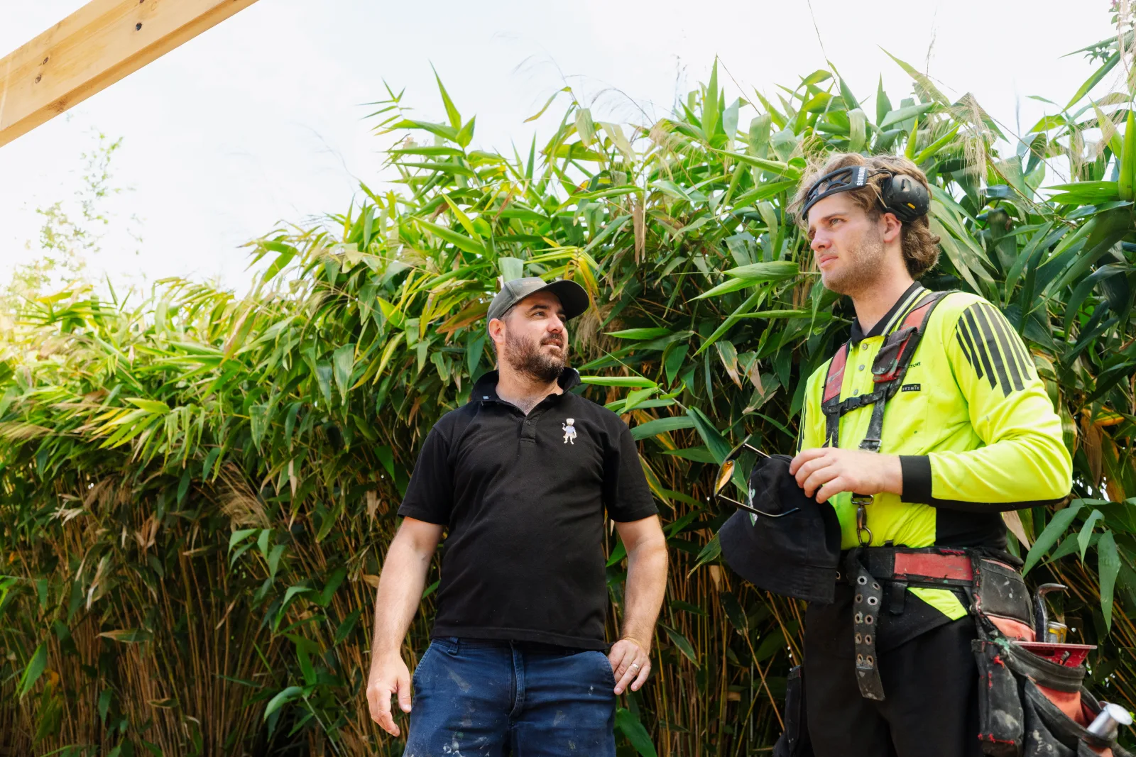 Tomas Farr and team planning a Brisbane house extension
